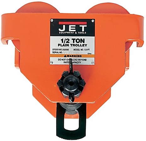 PT Series Plain Trolley, 1 Ton, 3" - 8" Beam Width