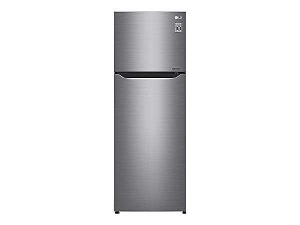 LG LTNC11131V - Refrigerator/freezer - top-freezer - width: 24 in - depth: 26 in - height: 66.5 in - 11.1 cu. ft - platinum silver