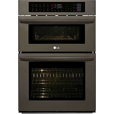 LG LWC3063ST Electric Oven - Single - 30" - Electric Heat Source (Main Oven) - Convection Main Oven Function - Wall - Stainless Steel