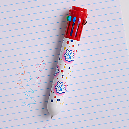 Blow Pop 10 Color Pen - Office Depot