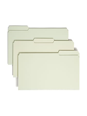Smead® Pressboard Top-Tab Folders, 1/3 Cut, 14 3/4"