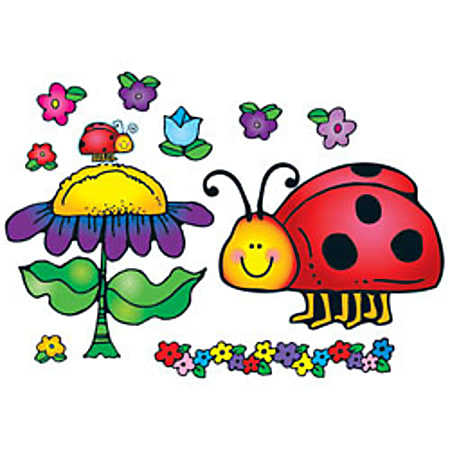 Carson-Dellosa Bulletin Board Set, Ladybugs