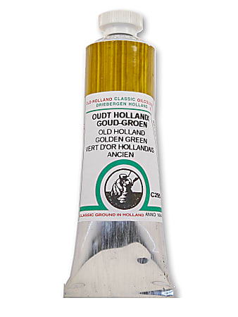 Old Holland Classic Oil Colors, 40 mL, Old Holland Golden Green, 295