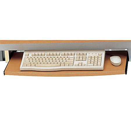 OFM Keyboard Tray For OFM Computer Tables, 1"H x 21 1/2"W x 15"D, Maple
