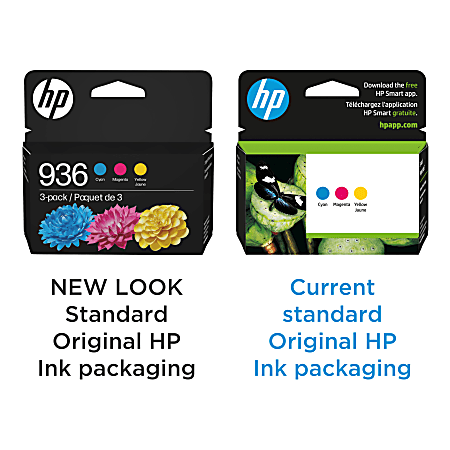 HP 936 Original Inkjet Ink Cartridge - Cyan Pack