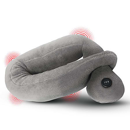 Sealy Deep SL HW MA 104 GY Total Body Massage Pillow Pad 7 H