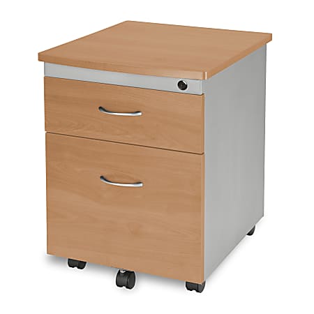 Pedestal File Cabinet Maple