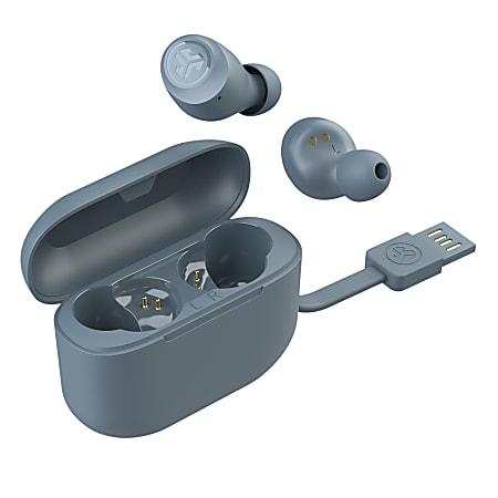 JLab Audio Go Air POP True Wireless Earbuds With Microphone, Slate