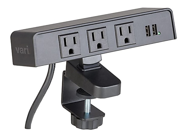 Vari PowerHub Surge Protector, Black