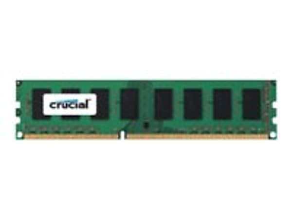 Crucial - DDR3L - module - 8 GB - DIMM 240-pin - 1600 MHz / PC3-12800 - CL11 - 1.35 V - unbuffered - non-ECC