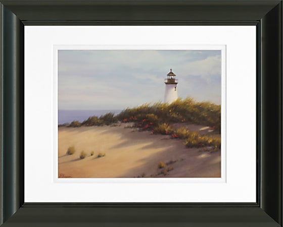Timeless Frames Addison Framed Coastal Artwork, 11" x 14", Black, Lighthouse