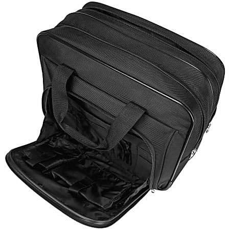 Targus 16 Rolling Laptop Case Black Office Depot