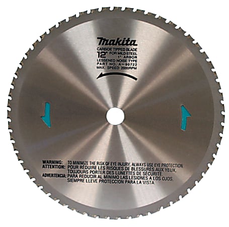 Makita® Carbide Tip 60-Tooth Dry Cut Metal Blade,