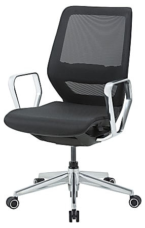 WorkPro Sentrix Ergonomic MeshMesh Mid Back Manager Chair Fixed