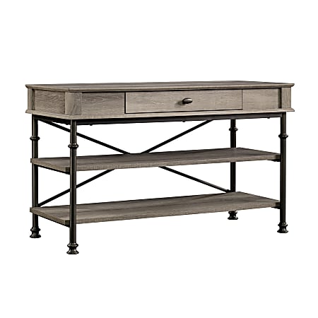 Sauder canal street tv stand sale