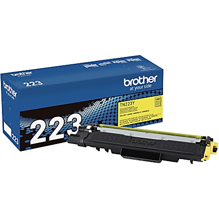 Brother TN 223 Yellow Toner Cartridge TN 223Y - Office Depot