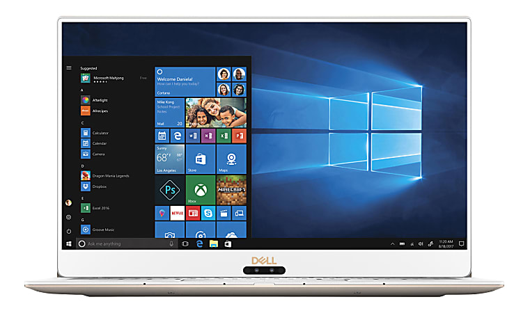 Dell XPS 13 9370 Laptop 13.3 Touch Screen 8th Gen Intel Core i7 8GB Memory 256GB Solid State Drive Windows 10 Home XPS9370 7170GLD PUS ODP Business Solutions