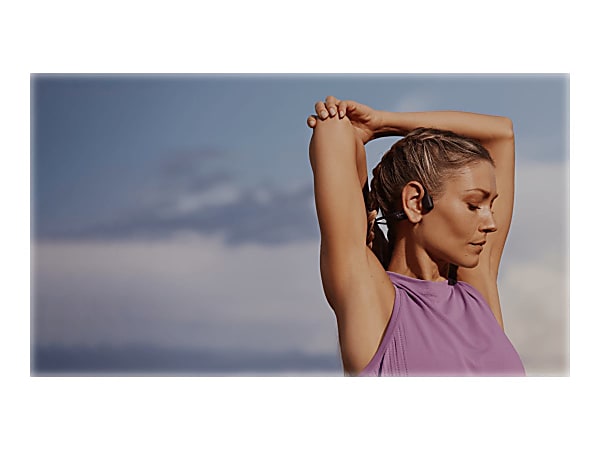 SHOKZ OpenRun Pro - Open-Ear Bluetooth Bone Conduction Sport Headphones -  Sweat Resistant Wireless Earphones for Workouts and Running with Premium  Deep Base - Built-in Mic, with Hair Band : Electronics 