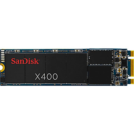 SanDisk X400 512 GB Solid State Drive - M.2 2280 Internal - SATA (SATA/600) - 5 Year Warranty