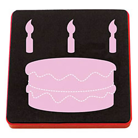 Ellison® AllStar™ Die, Birthday Cake And Candles