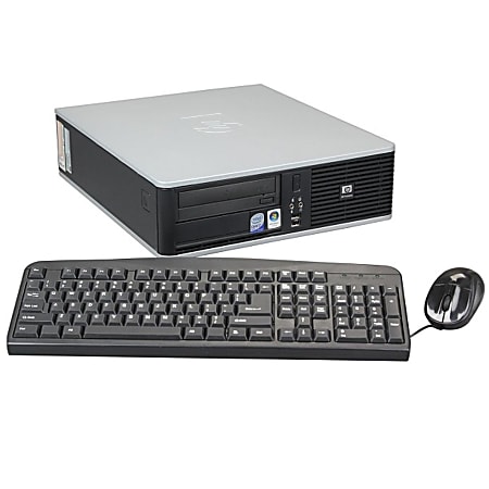 HP Compaq DC5800 Refurbished Desktop PC, Intel® Core™2 Duo, 2GB Memory, 160GB Hard Drive, Windows® 7