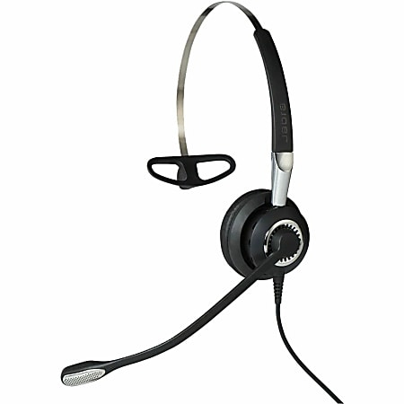 Jabra BIZ 2400 II Headset - Mono - Quick Disconnect - Wired - 300 Ohm - 150 Hz to 6.80 kHz - Noise Cancelling - GSA2406-820-205