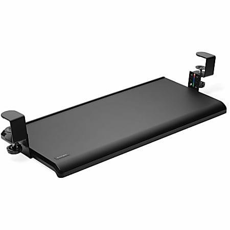 Kensington SmartFit Clamp-On Keyboard Drawer, 13.3"H x 32.4"W, Black, TAA Compliant