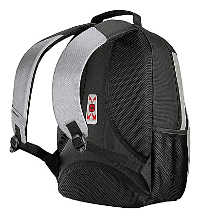 Wenger Mercury Backpack With 16 Laptop Pocket BlackGray Office Depot