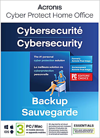 Acronis Essentials Subscription 3 Computers - 1 year subscription ESD