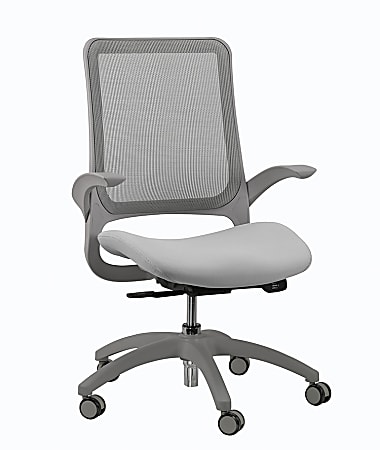 Eurotech Hawk Mesh Mid-Back Task Chair, Gray