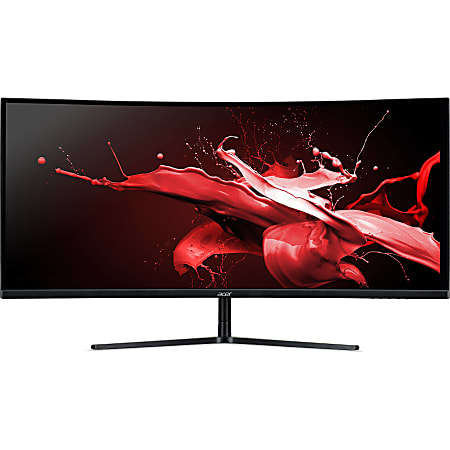 Acer® EI342CKR Pbmiippx 34" Curved Refurbished Monitor, Freesync