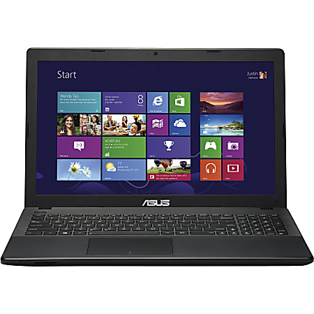 Asus X551MAV-EB01-B(S) 15.6" LCD Notebook - Intel Celeron N2840 Dual-core (2 Core) 2.16 GHz - 4 GB DDR3 SDRAM - 500 GB HDD - Windows 8.1 with Bing 64-bit - 1366 x 768 - Black
