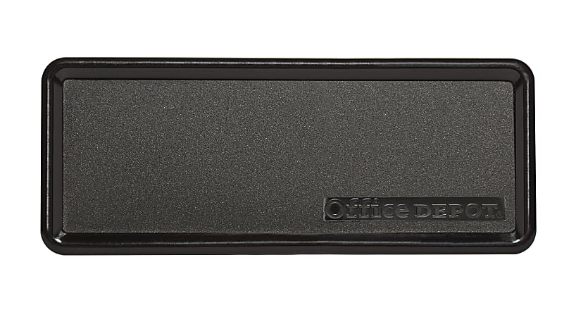 Office Depot&reg; Brand Dry-Erase Magnetic Eraser, Black