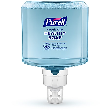 PURELL&reg; Brand Naturally Clean HEALTHY SOAP&reg; Foam ES8 Refill, Fragrance Free, 40.6 Oz Bottle