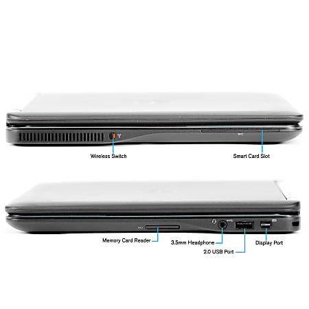 Dell Latitude E7240 Refurbished Laptop 12.5 Screen 4th Gen