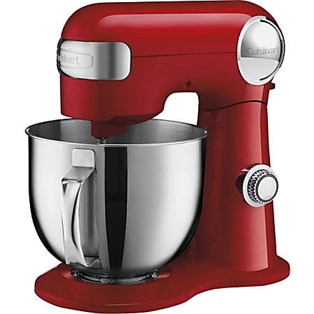 Cuisinart™ Precision Master Stand Mixer, 14-3/16” x 7-7/8” x 14-3/4”, Ruby Red