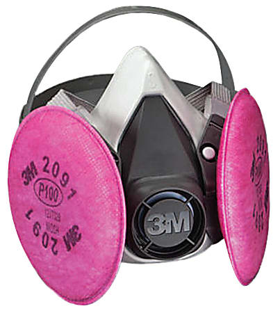 3M™ 6000 Series Half-Facepiece Respirator Assembly, Large