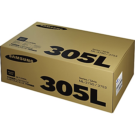 Samsung MLT D305L Black Toner Cartridge - Office Depot