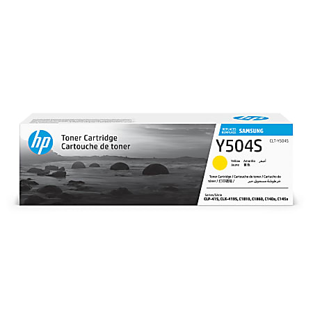 HP Y504S Toner Cartridge for Samsung CLT-Y504S, SU506A