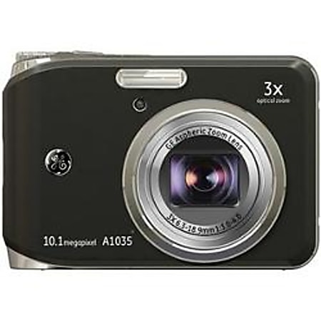 GE A1035 10.1 Megapixel Compact Camera - Black