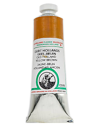 Old Holland Classic Oil Colors, 40 mL, Old Holland Yellow Brown, 325