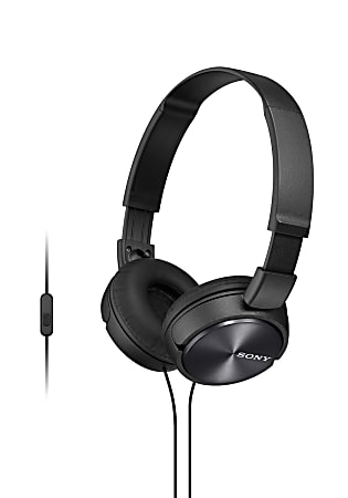 Sony® ZX Series Headband Stereo Headset, Black, MDRZX310AP/B
