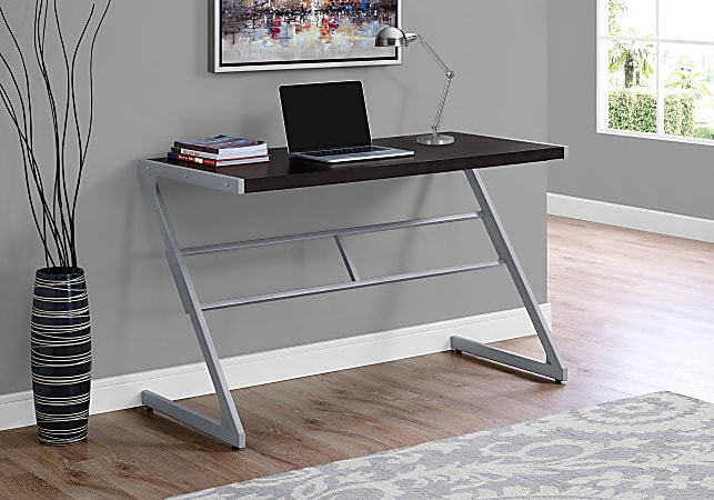 Monarch Specialties 48 W Computer Desk With Z Shaped Metal