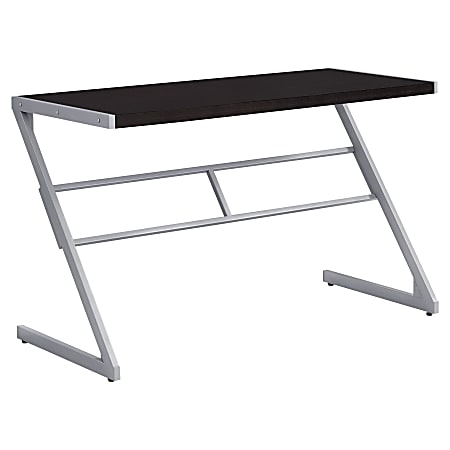 Monarch Specialties 48"W Computer Desk With Z-Shaped Metal