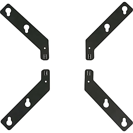 Peerless-AV ACC973 Mounting Adapter for Display Screen - Black - 70.55 lb Load Capacity - 400x 400, 400x 300, 300x 300, 300x 200 - ACC973