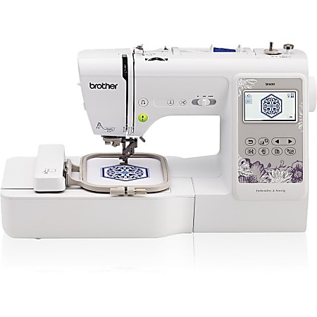 Brother Computerized Sewing and Embroidery Machine with 4" x 4" Embroidery Area - 103 Built-In Stitches - Automatic Threading