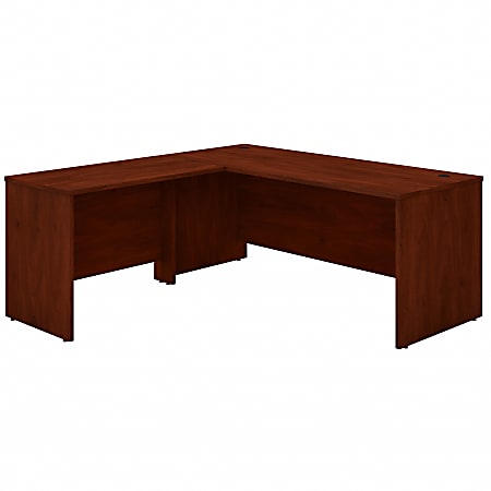Bush Business Furniture Studio C 72"W x 30"D L-Shaped Desk With 42"W Return, Hansen Cherry, Standard Delivery