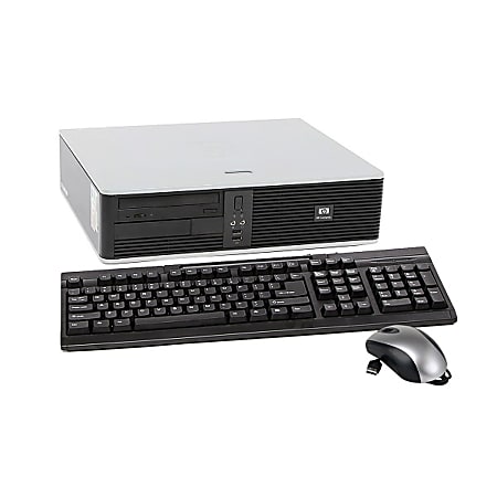HP Compaq DC7800 Refurbished Desktop PC, Intel® Core™2 Duo, 2GB Memory, 120GB Hard Drive, Windows® 7 Home