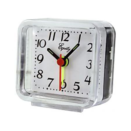 Equity 21038 Travel Clock - Analog - Quartz