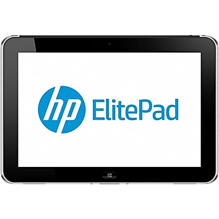 HP ElitePad 900 G1 Tablet - 10.1" WXGA - 2 GB RAM - 32 GB Storage - Windows 8 Pro 32-bit - 3G - Intel Atom Z2760 Dual-core (2 Core) 1.80 GHz - 8 Megapixel Rear Camera - 10.25 Hour Maximum Battery Run Time